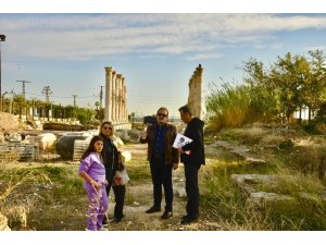 Vali Pehlivan, Soli Pompeipolis Antik Kenti’nde incelemelerde bulundu