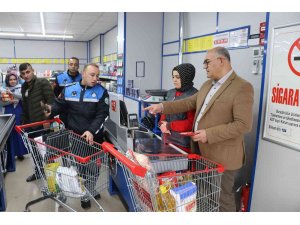 Başkan Çay’dan market denetimi