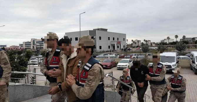 Hatay’da 2 ton zeytin çalan 3 şüpheli tutuklandı