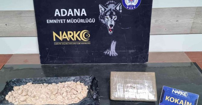 Tırın kupasındaki yatakta zulalı 2 kilo 300 gram kokain çıktı