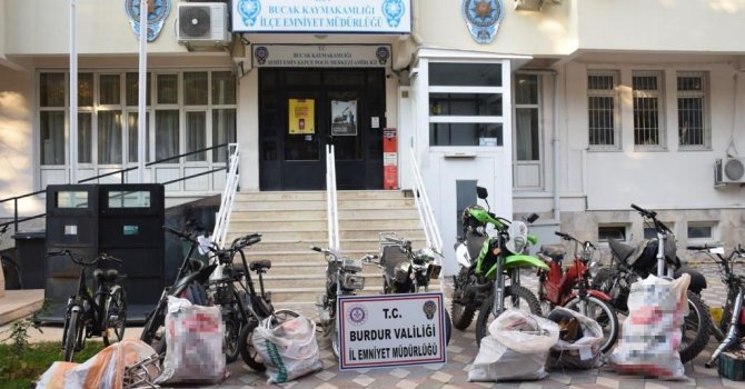 Burdur’da 4 hırsızlık şüphelisi tutuklandı