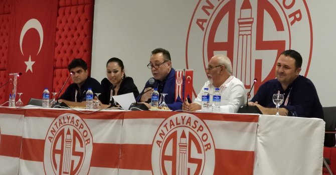 Antalyaspor Kulübü Derneği Olağanüstü Genel Kurulu yapıldı