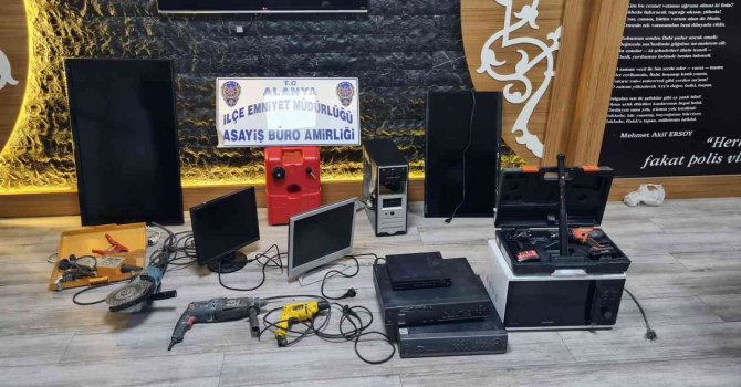 Antalya’da 7 ayrı hırsızlık olayının şüphelileri yakalandı