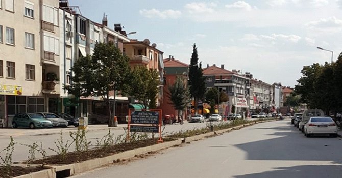 Korkuteli Uzunoluk’a peyzaj çalışması
