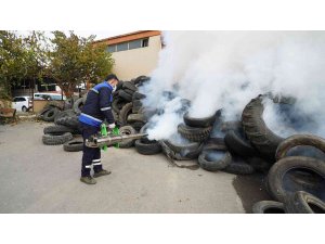 Kahramanmaraş’ta 220 ton lastik geri dönüşüme kazandırıldı