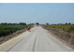 Tarsus’ta 19 kilometrelik yol tamamlandı