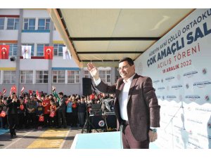 Kepez’den Hüseyin Avni Çöllü Ortaokulu’na Çok Amaçlı Salon