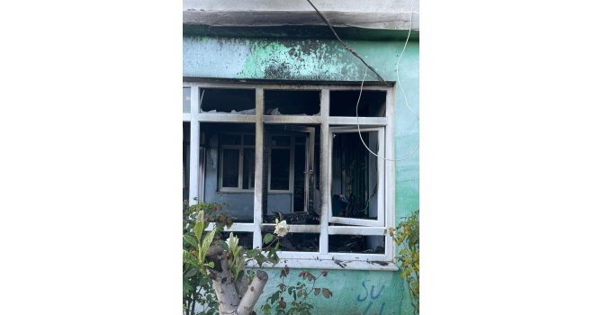 Kısa devre yapan televizyon yangına sebep oldu