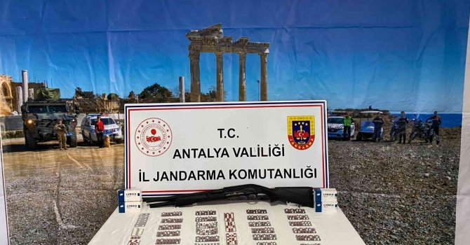 Jandarma ekipleri 528 adet uyuşturucu hap ele geçirdi