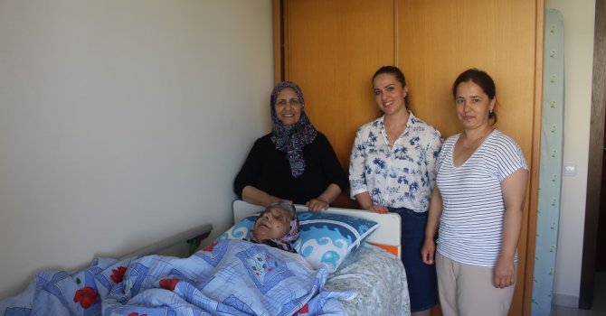 Yusuf Amca ve Naime Nine’nin hasta yatağı Büyükşehir’den