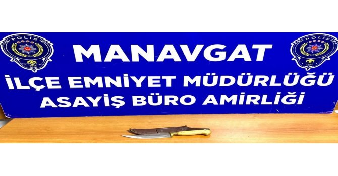 Manavgat’ta öldürmeye teşebbüs suçundan aranan bir kişi yakalandı