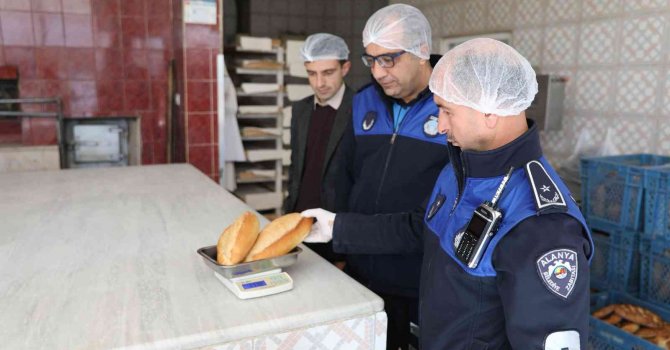 Alanya’da zabıtadan yılbaşı denetimi