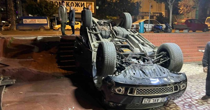 Alanya’da viteste unutulan lüks cip devrildi