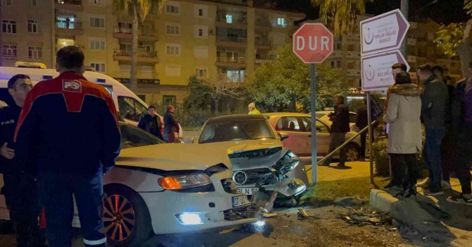 Gazipaşa’da 5 aracın karıştığı zincirleme trafik kazası: 1 yaralı