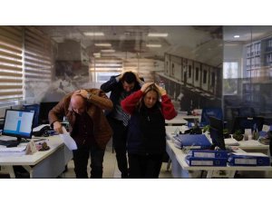 Hatay’da doğal afetlerde hızlı müdahale tatbikatı