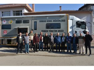 Mersin’de orman yangınları artık ’mobil yangın yönetim aracından’ koordine edilecek