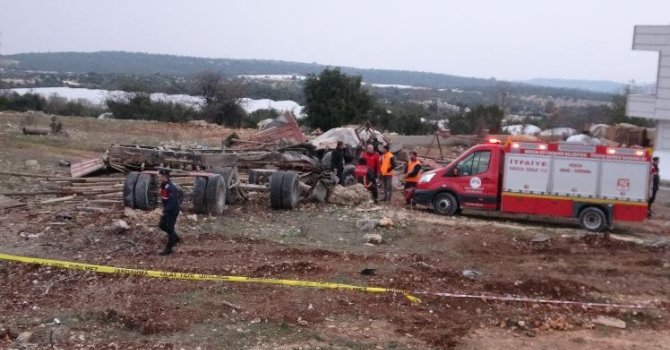 Mersin’deki feci kamyon kazasında ölü sayısı 2’ye çıktı