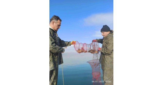 Yasağa rağmen kaçak kerevit avı devam ediyor