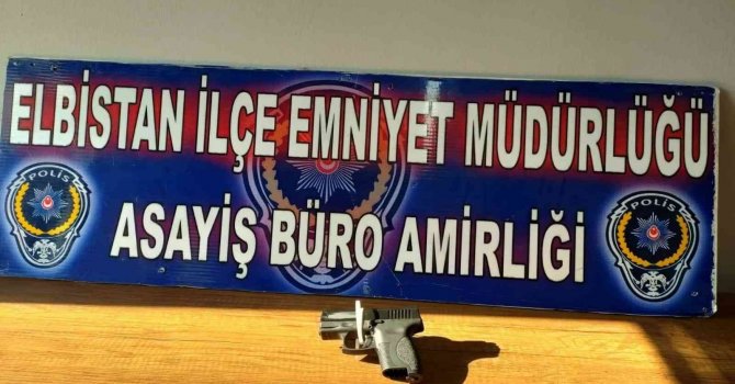 Kurusıkı tabanca ile market soyan şüpheli tutuklandı