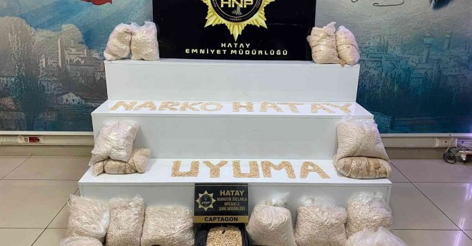Hatay polisi bir yılda 4 bin 869 operasyonla uyuşturucuya darbe vurdu