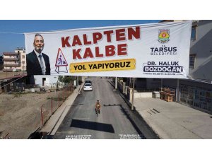 Tarsus Belediyesi 340 kilometre asfalt döktü