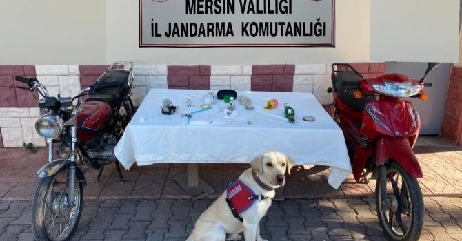 Mersin’de uyuşturucu satan şüpheli jandarma tarafından yakalandı