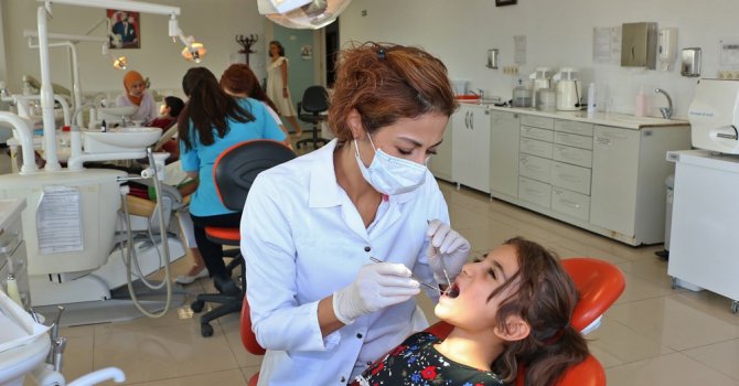 Büyükşehir ile çocuklar sağlıklı gülümsüyor