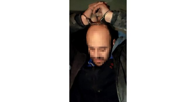 Şüpheli, apartmanın havalandırma boşluğunda yakalandı