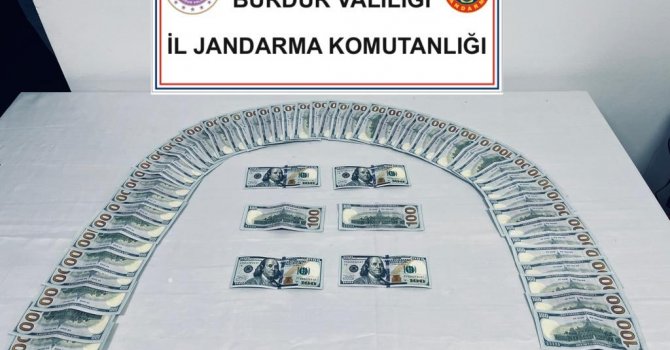 Burdur’da jandarma ekiplerinden sahte para operasyonu: 2 şahıs tutuklandı