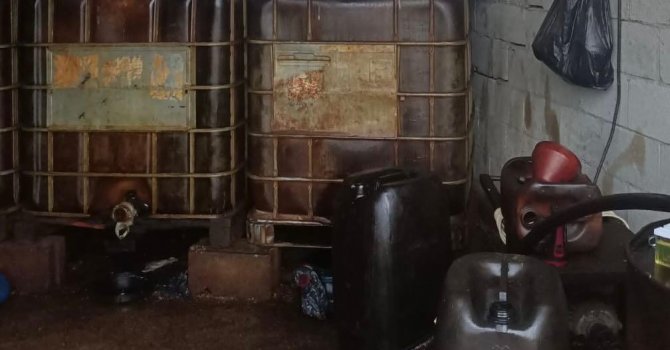 Hatay’da 4 ton kaçak akaryakıt ele geçirildi