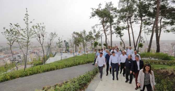 Türel Türkbeleni  Projesini inceledi