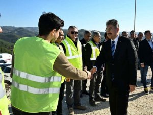 Vali Yılmaz: "Barajı tamamlandığında 15 bin hektar toprak suyla buluşacak"