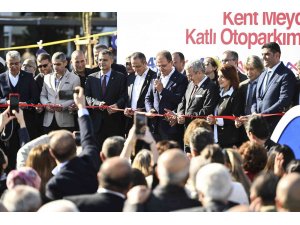 Mersin’de ’Kent Meydanı ve Katlı Otopark’ projelerinin açılışı gerçekleştirildi