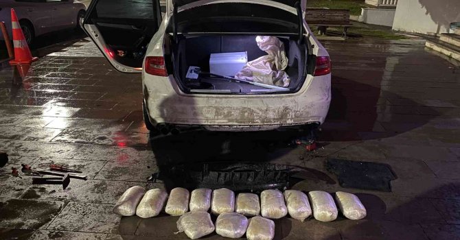 Tamponda 11 kilo 776 gram uyuşturucu ele geçirildi: 2 şüpheli tutuklandı