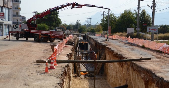 Yağmur suyu ve kanalizasyona 35 milyon TL
