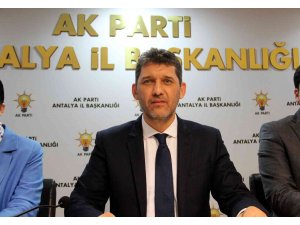AK Parti Antalya’nın yeni İl Başkanı Çetin’den birlik ve beraberlik mesajı