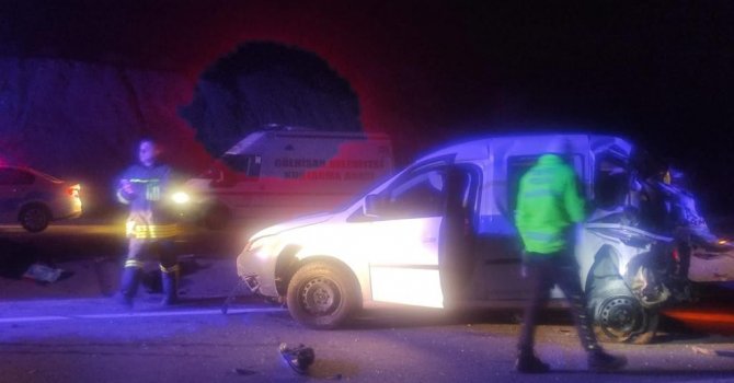 Burdur’da trafik kazası: 1 ölü, 7 yaralı