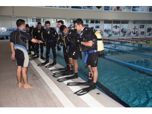 Osmaniye Belediyesi su altı ve su üstü kurtarma ekibi göreve hazır