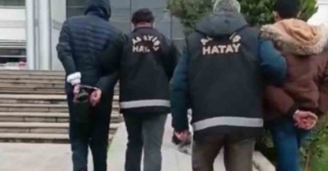 Hatay’da hırsızlara operasyon: 2 tutuklama
