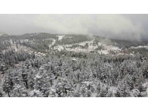 Adana’da kar, yüksek kesimleri beyaza bürüdü