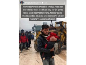 Lincoln Henrique: "Çocuklu bir aileyi her şey geride kalana kadar misafir etmek isteriz"