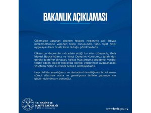 Hazine ve Maliye Bakanlığı’ndan fırsatçılara ilişkin açıklama