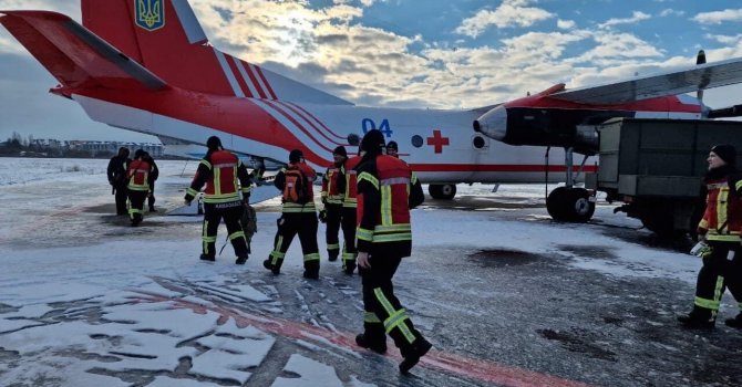 Ukrayna’dan Türkiye’ye yaklaşık 90 kişilik arama-kurtarma ekibi