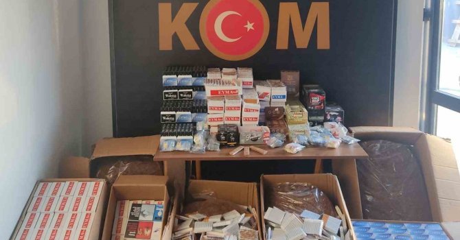 Çanakkale’de kaçak sigara operasyonu