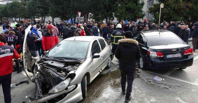 Ordu’da trafik kazası: 2 yaralı