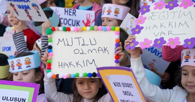 Muratpaşa’nın minikleri, haklarını öğrendi