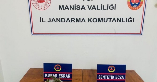 Manisa’da jandarmadan uyuşturucu operasyonu