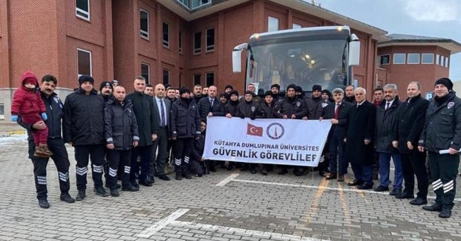 DPÜ’den deprem bölgesine gıda ve personel desteği