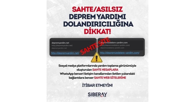 AFAD’ı taklit ederek vatandaşları mağdur etmeye çalışan 3 hesap kullanıcısı yakalandı