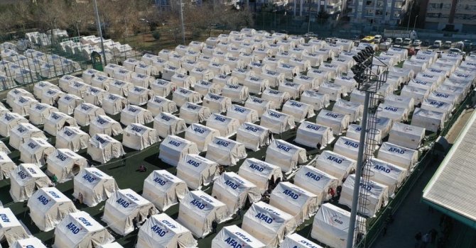 Şehitkamil’deki 9 çadır kentte 17 bin kişi barınıyor
